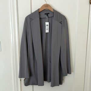 NEW! Eileen Fisher Notch Collar Ponte  Jacket size XL